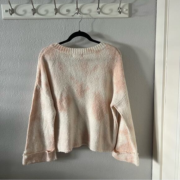 Anthropologie Maggie Cream Bell-Sleeved Sweater - Picture 8 of 8
